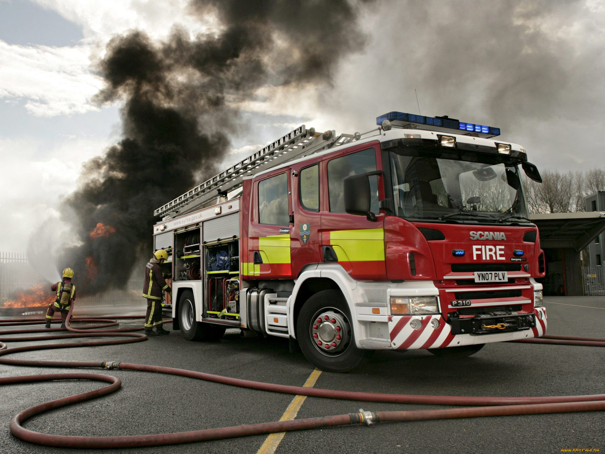 aerial ladder